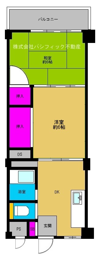 ◇淡路第1ダイヤモンドハイム◇《7階》