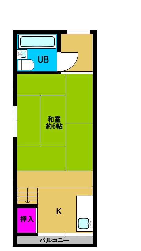 ◇鶴見橋1丁目テラスハウス2F◇《賃貸》