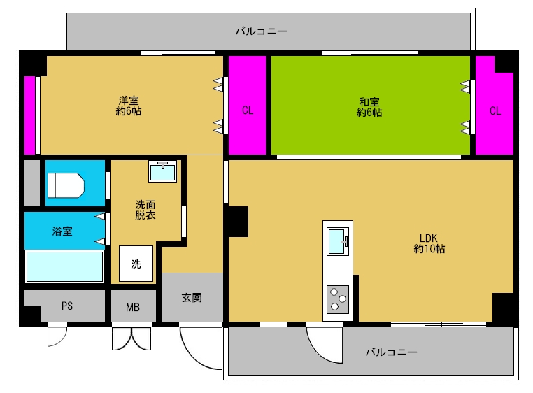 ◆ローレルハイツ大淀1号棟◆《4F》