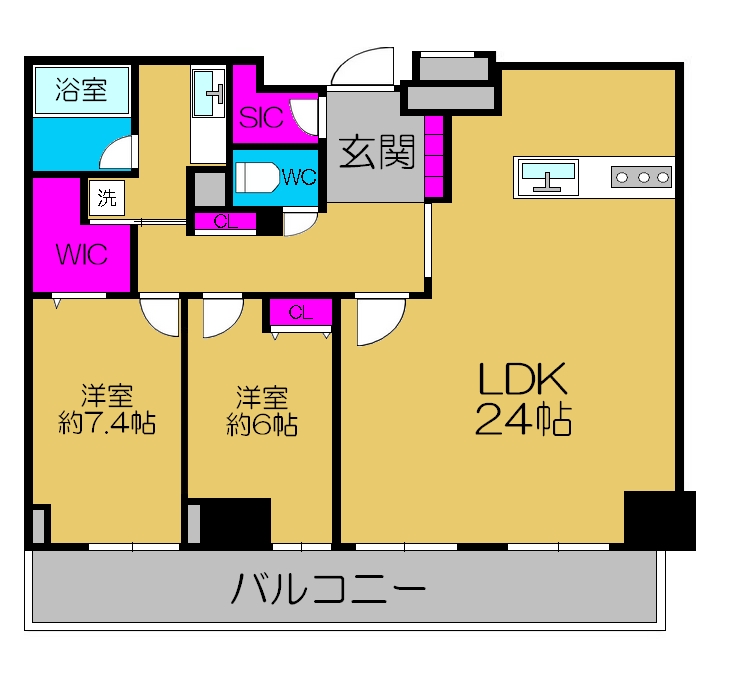 ◆エスリード長堀タワー◆《21F》