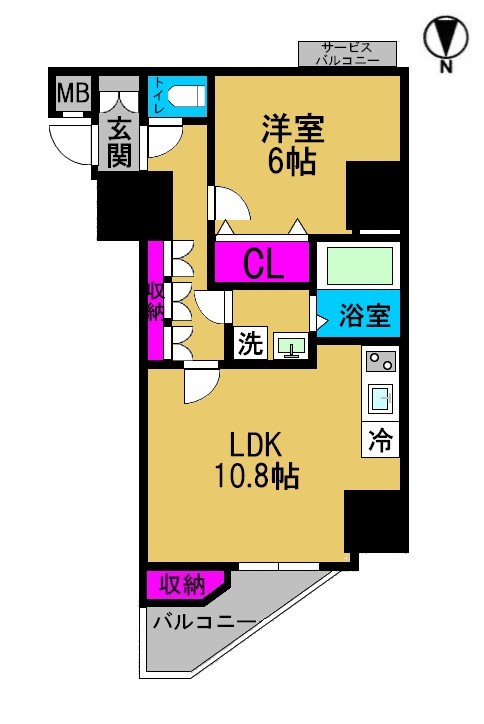 ◆アドバンス心斎橋グランガーデン◆《6F》
