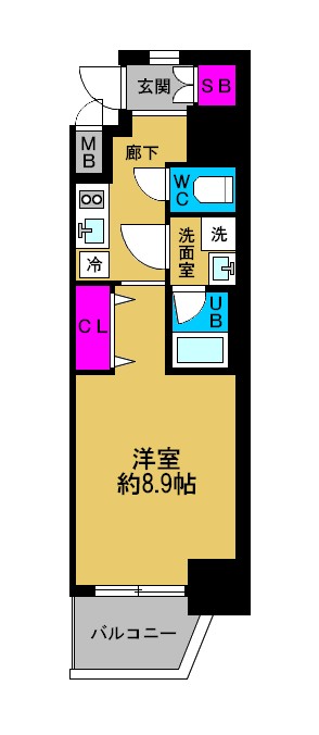 ◆エステムコート南堀江ⅢCHURA◆《3F》