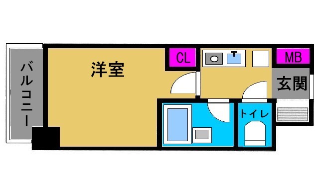 ◆エスリード夕陽丘第２◆《3F》