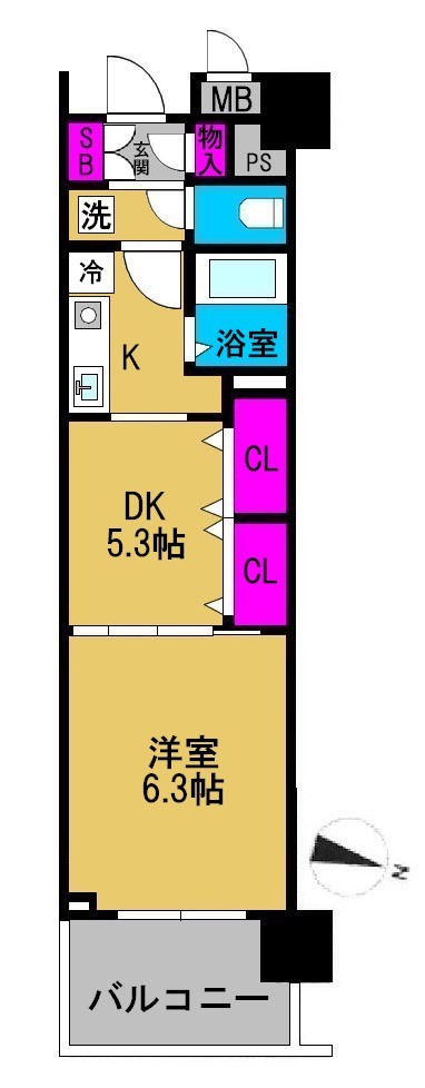◆エスリード天満橋◆《5F》