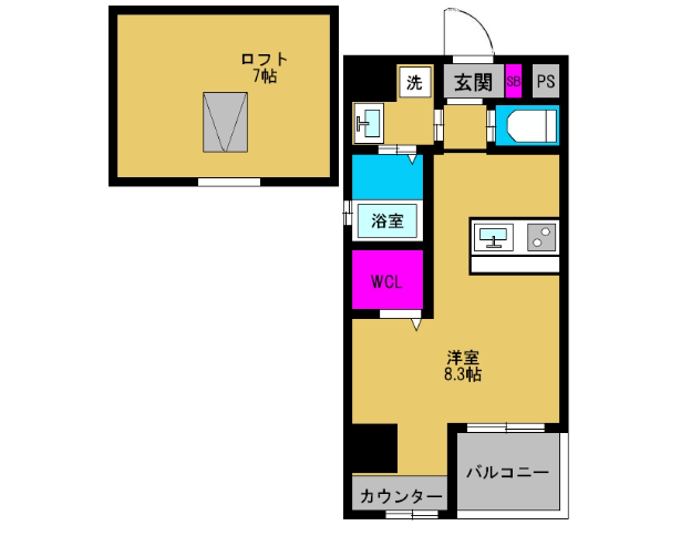 ◆アミティエ扇町リアン◆《8F》