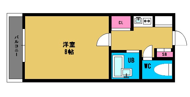 ◆ディナスティ清水谷Ⅲ◆《7F》