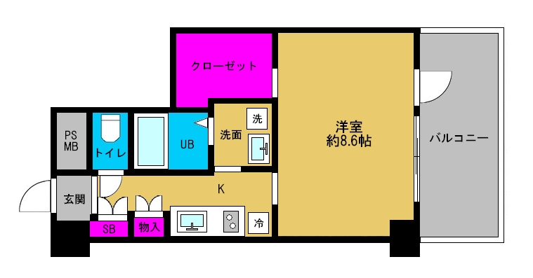 ◆トーカンマンション西長堀◆《2F》