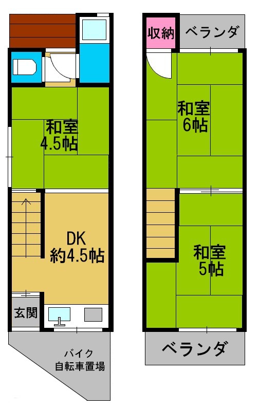 ◆東大阪市善根寺町テラスハウス◆