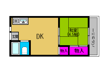 ◆シャトー東梅田◆《3F》