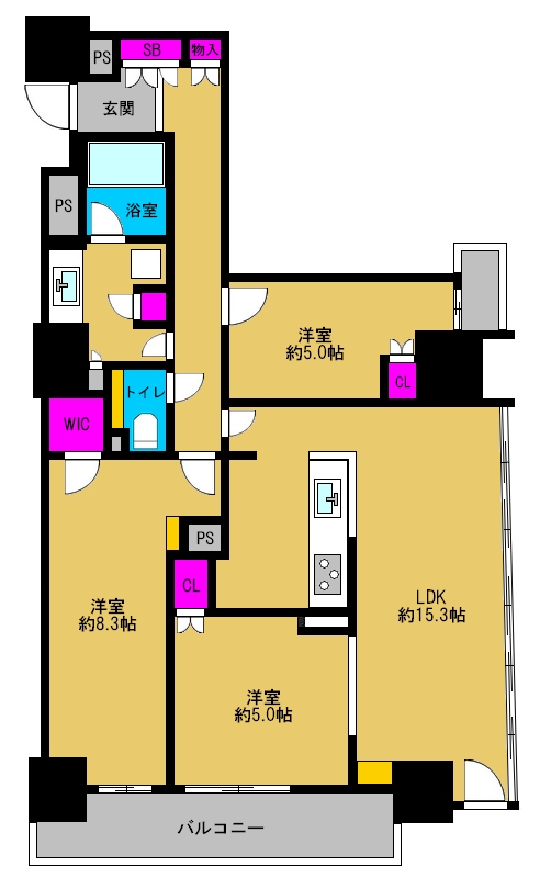 ◆プレミストタワー靱本町◆《7F》