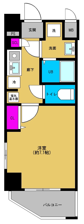 ◆エイペックス京町堀Ⅱ◆《2F》