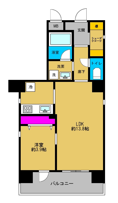 ◆エグゼ真田山◆《8F》