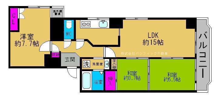 ◆インペリアルコープ谷町◆《702号室》