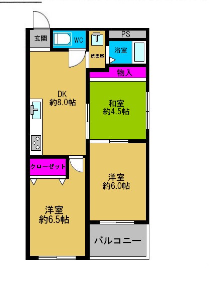 ◆勝山タウンハイツ◆《3階》
