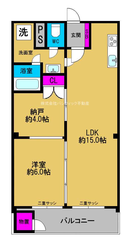 ◆新森小路コーポ◆《703号室》