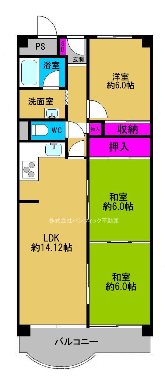 ◆淀川パークハウス５号棟◆《10階》