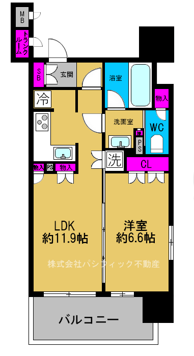 ◇リーガル南堀江◇《1102号室》