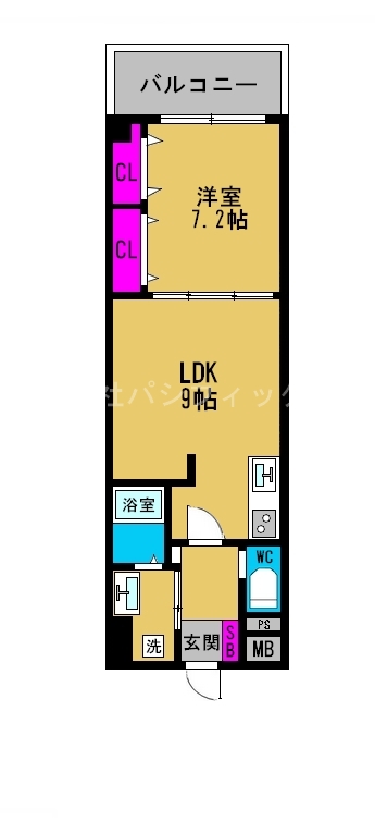◆サクシード南森町◆《7Ｆ》