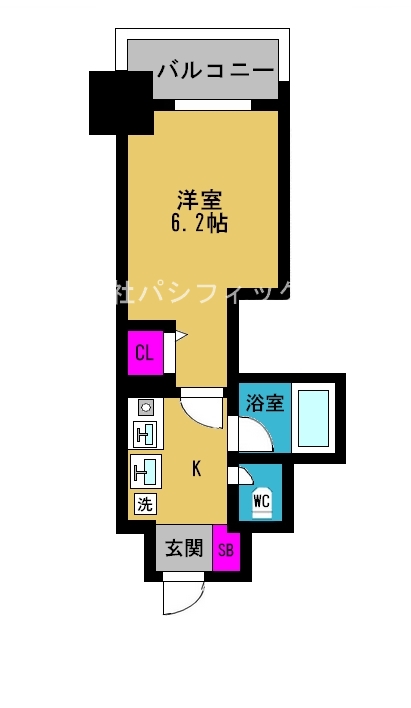 エステムコート大阪城南Ⅱ《7F》