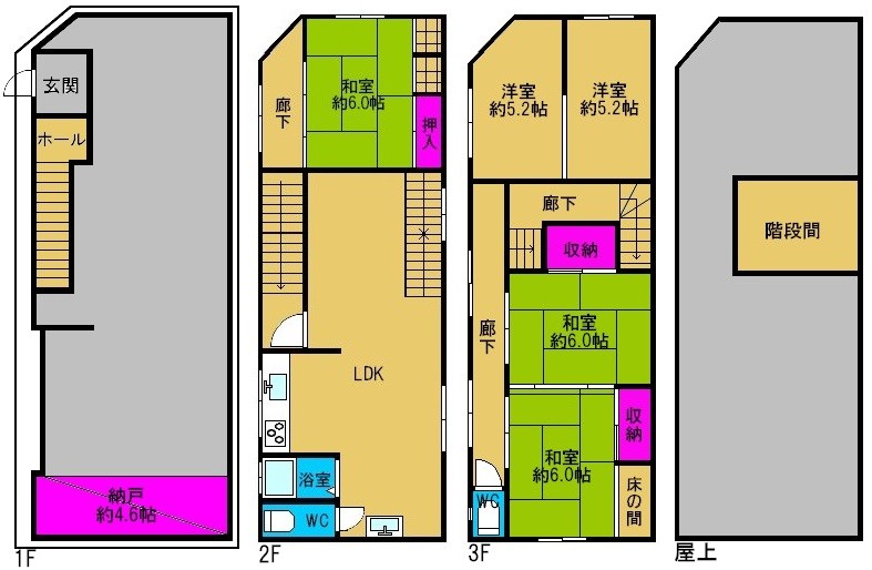 ◆中央区谷町7丁目戸建◆