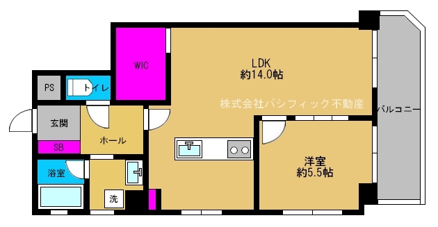 ◆大手前ストークマンション◆《9F》