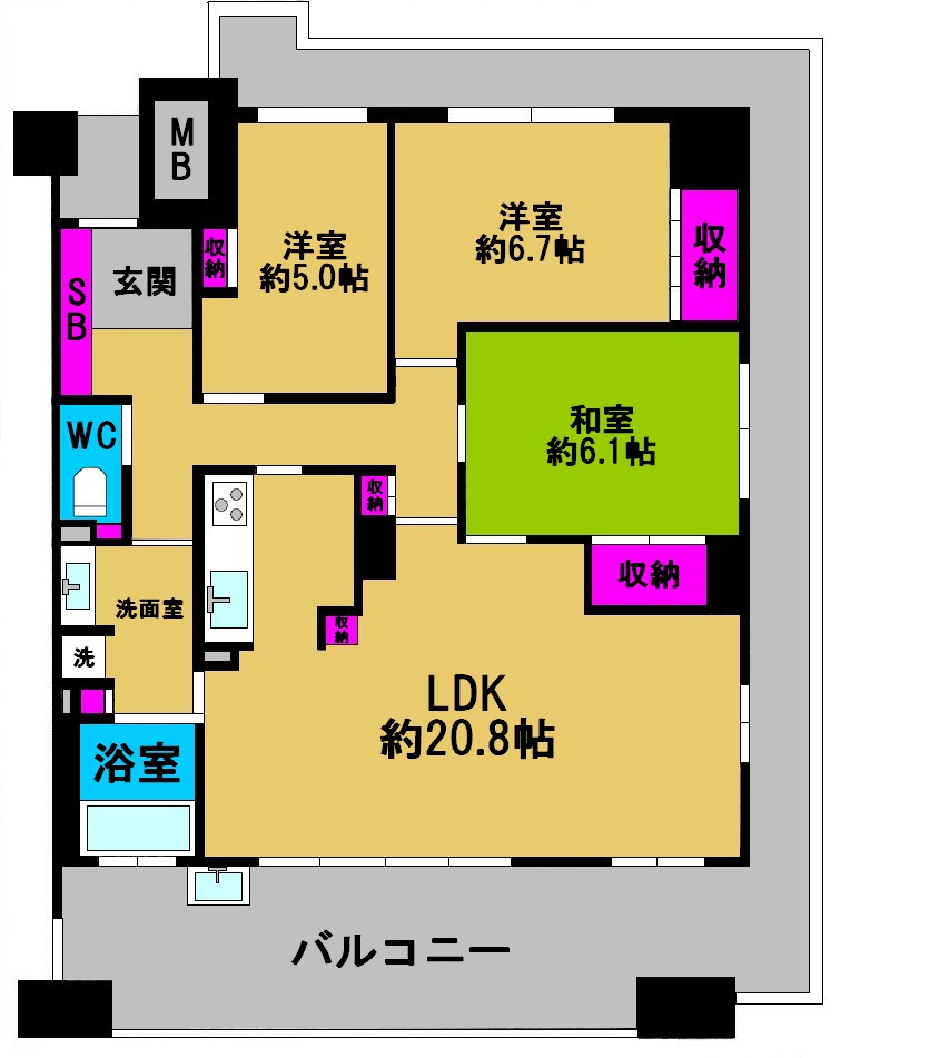 ◆パークホームズ福島エルグレース◆《4階》