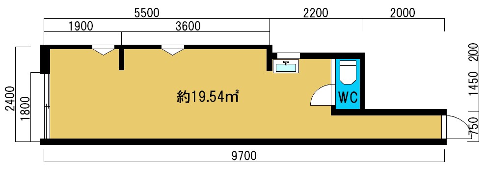 ◇長池町貸し店舗・事務所・倉庫◇《一棟》