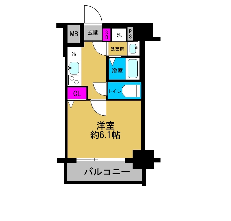 ◆レジデンス福島◆《302号室》