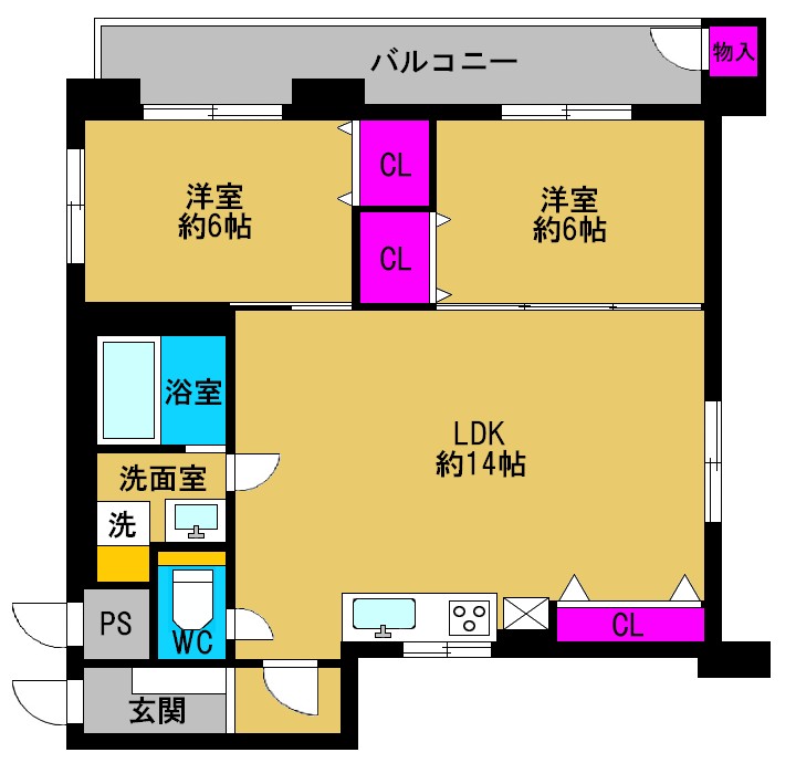 ◆上之宮台ハイツ◆《3F》