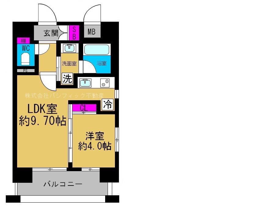 ◆ラブニール西長堀パークフロント◆《5階》
